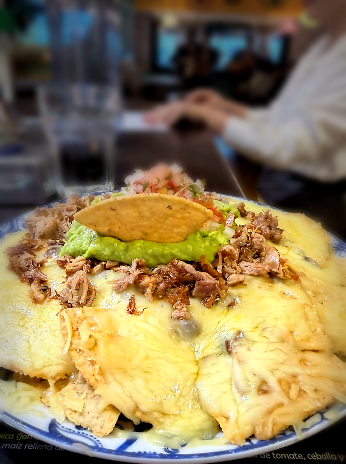 Totopos La Cantina — el plato estrella